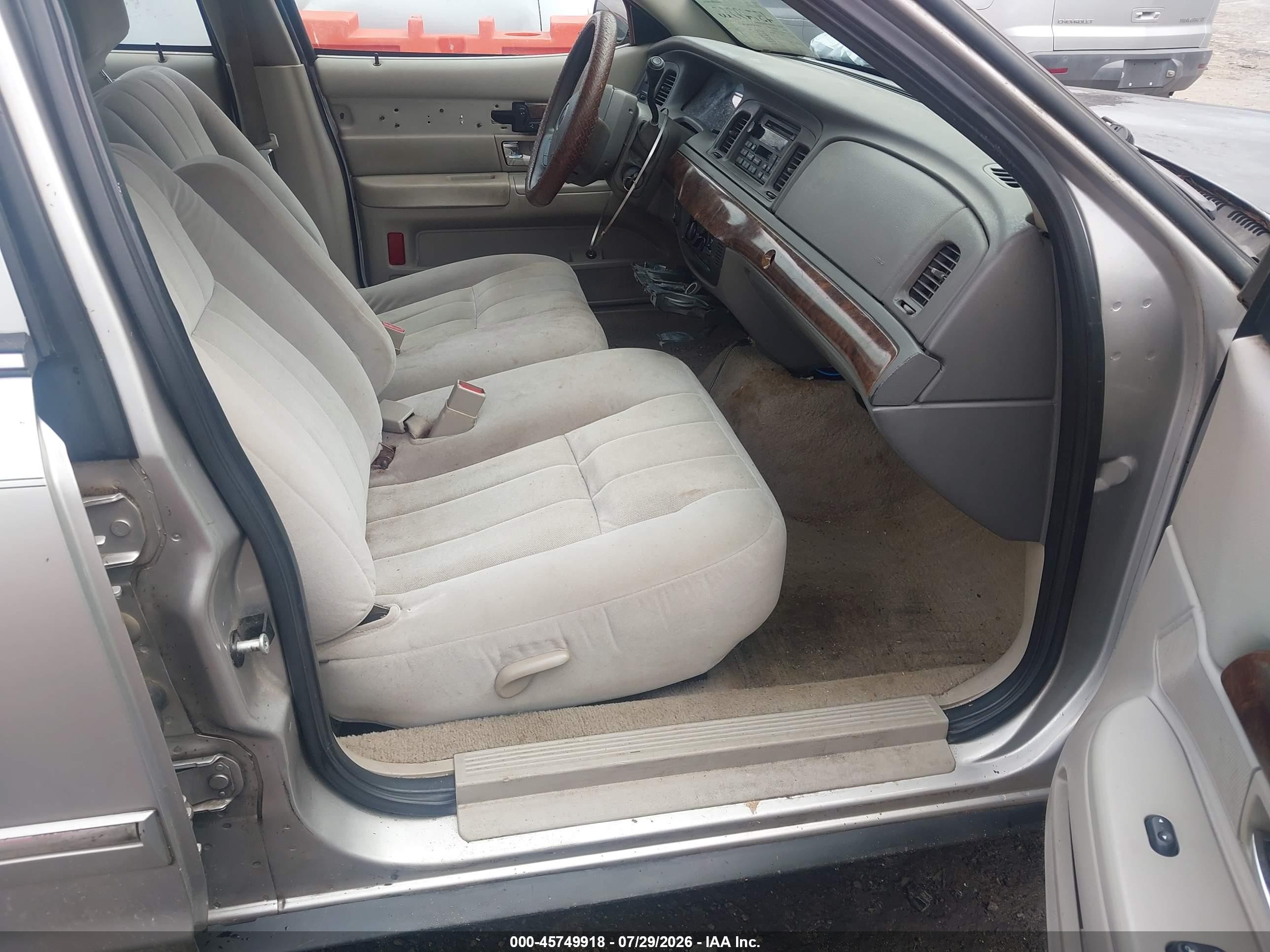 2006 Mercury Grand Marquis Gs Gray vin: 2MEFM74V26X619978