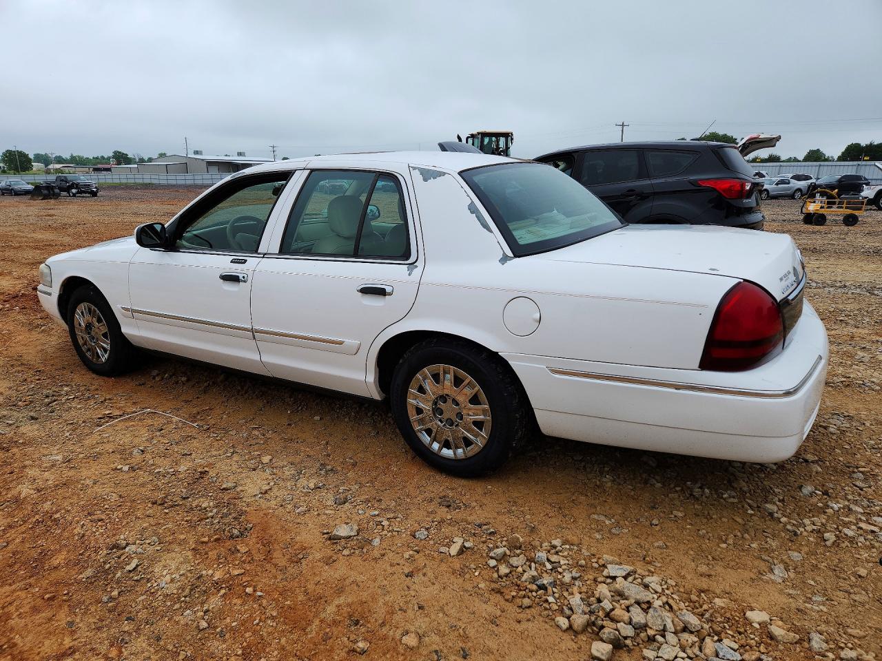 2006 Mercury Grand Marquis Gs White vin: 2MEFM74V36X649779
