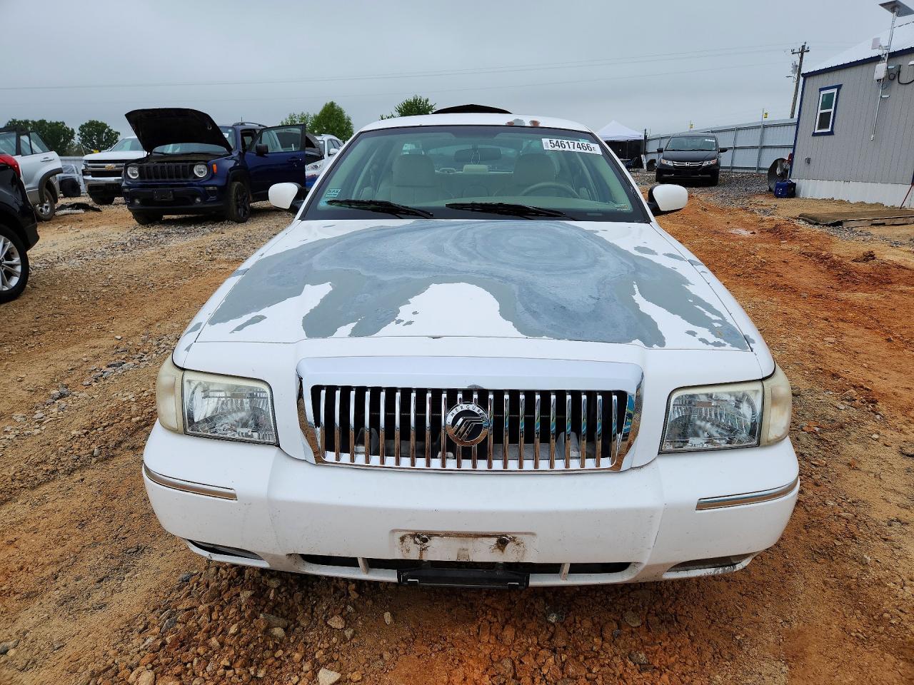 2006 Mercury Grand Marquis Gs White vin: 2MEFM74V36X649779