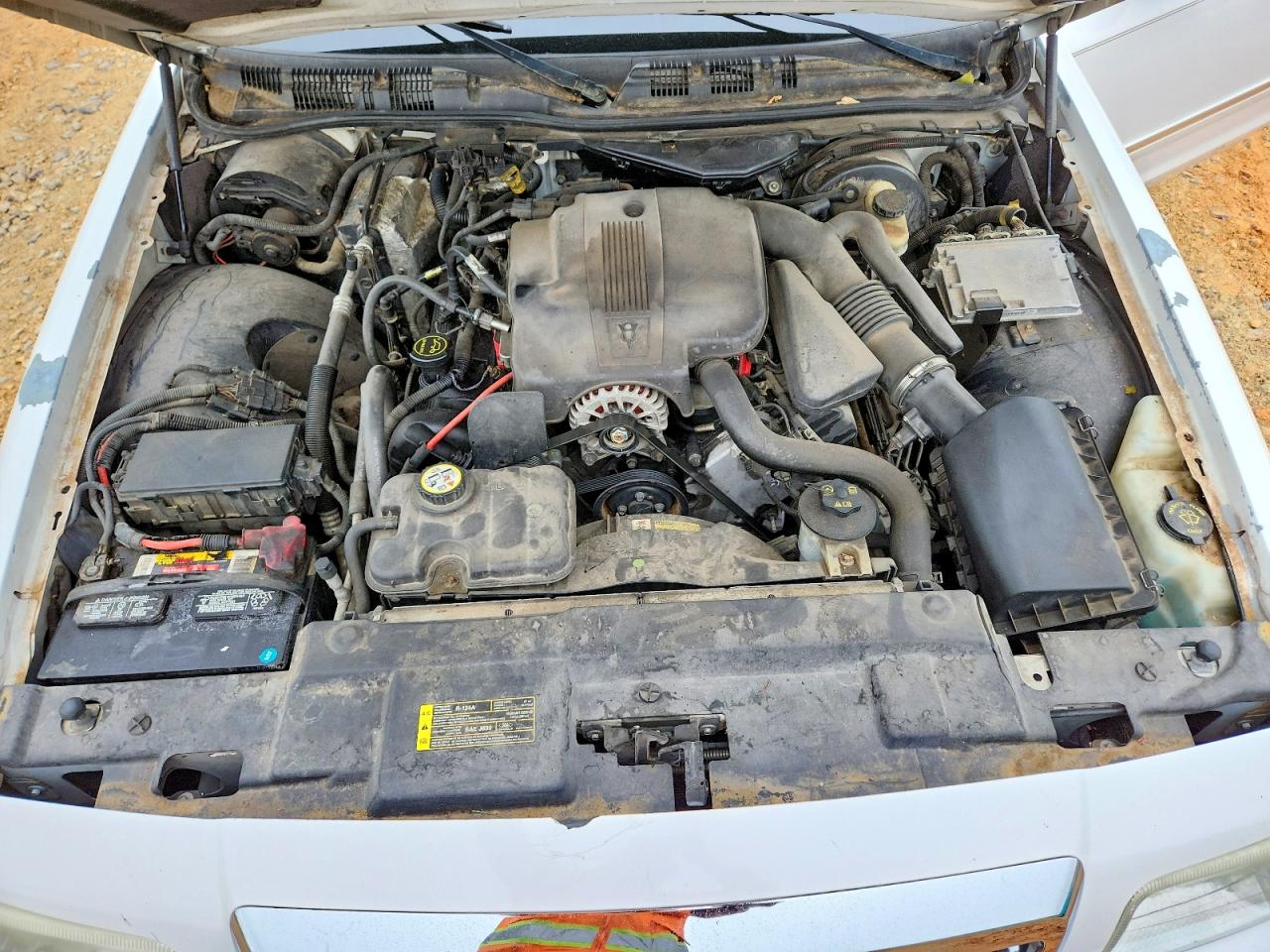 2006 Mercury Grand Marquis Gs White vin: 2MEFM74V36X649779