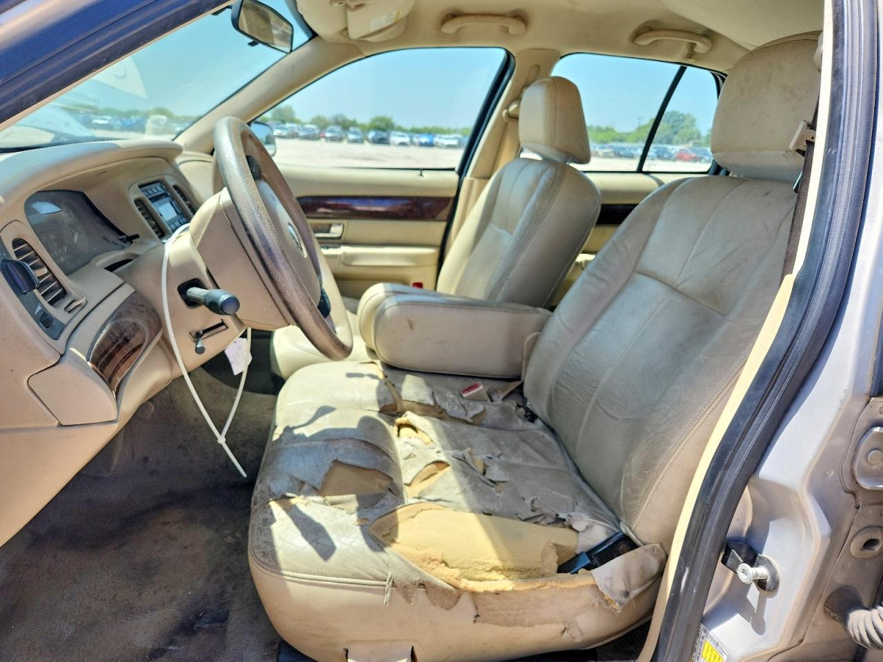 2008 Mercury Grand Marquis Gs Tan vin: 2MEFM74V38X620804