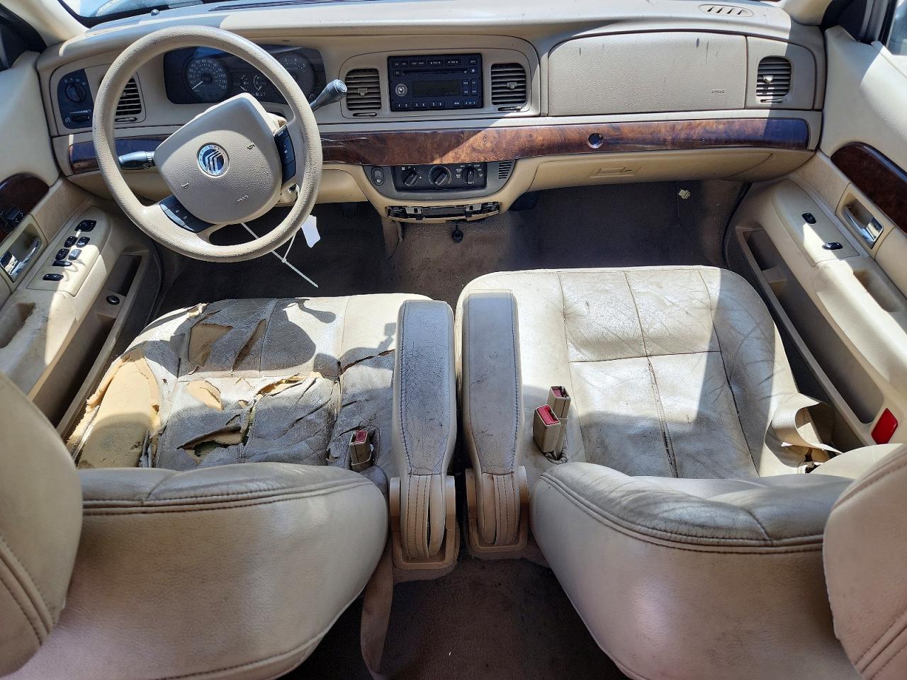 2008 Mercury Grand Marquis Gs Tan vin: 2MEFM74V38X620804