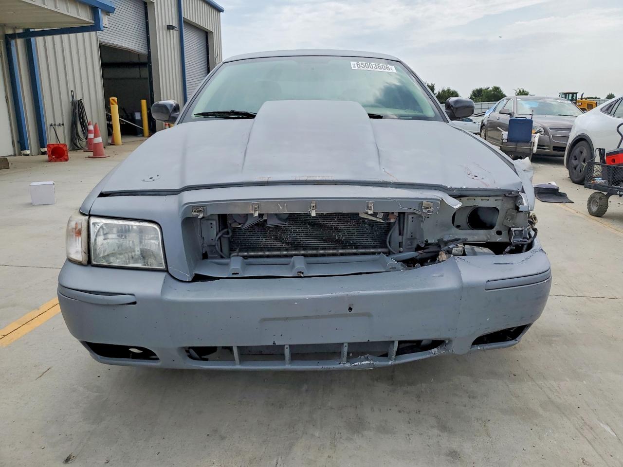 2007 Mercury Grand Marquis Gs Gray vin: 2MEFM74V47X616016