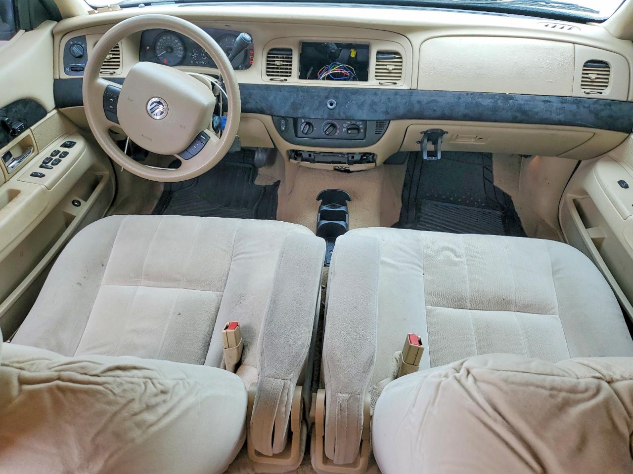 2007 Mercury Grand Marquis Gs Gray vin: 2MEFM74V47X616016