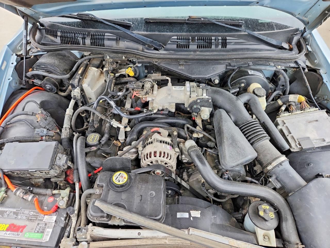 2008 Mercury Grand Marquis Gs Blue vin: 2MEFM74V48X625820