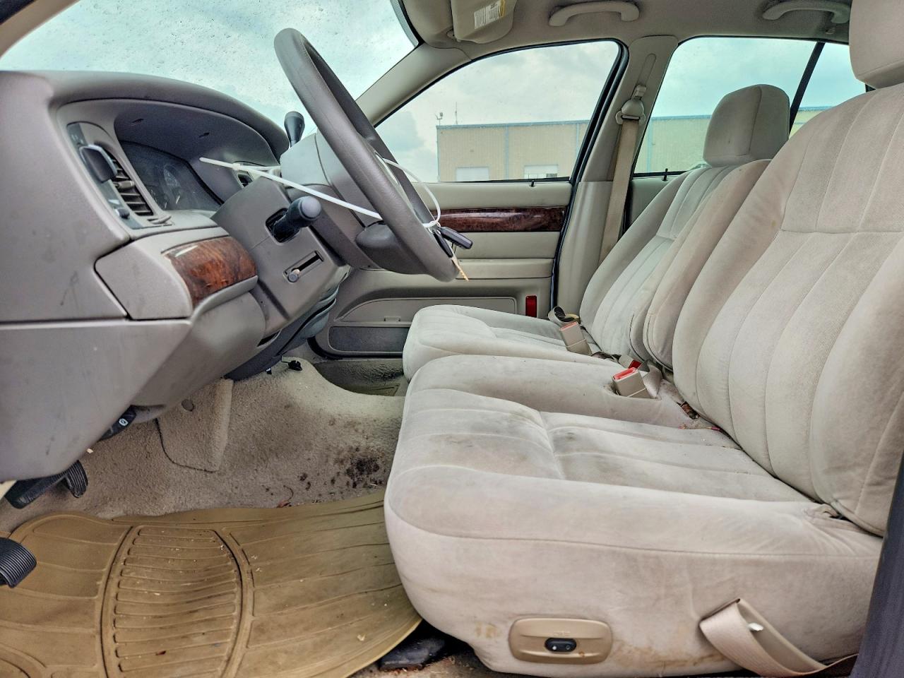 2008 Mercury Grand Marquis Gs Blue vin: 2MEFM74V48X625820