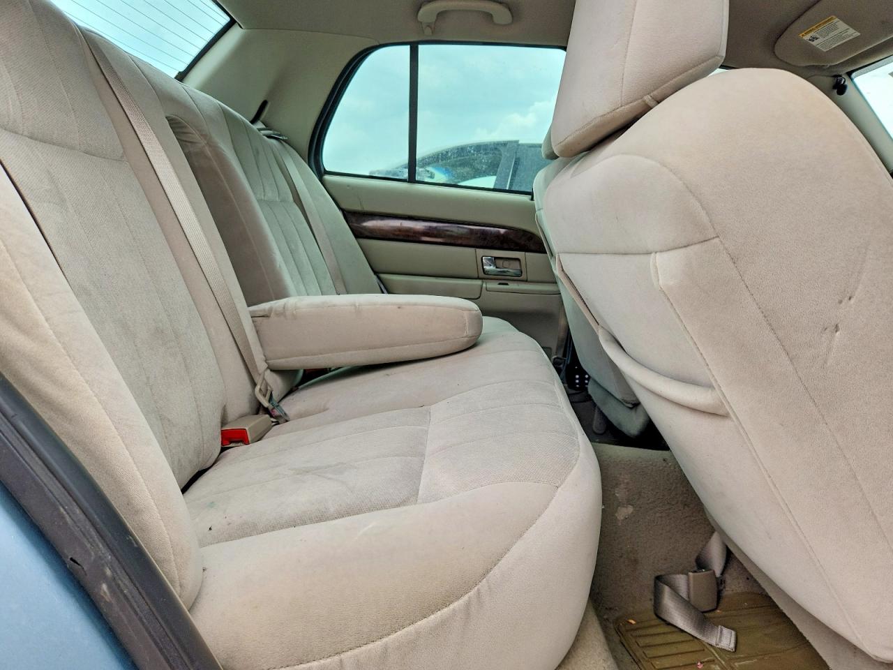 2008 Mercury Grand Marquis Gs Blue vin: 2MEFM74V48X625820