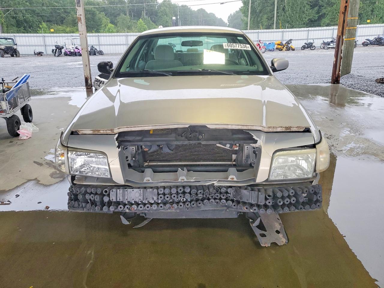 2006 Mercury Grand Marquis Gs Silver vin: 2MEFM74V56X650044