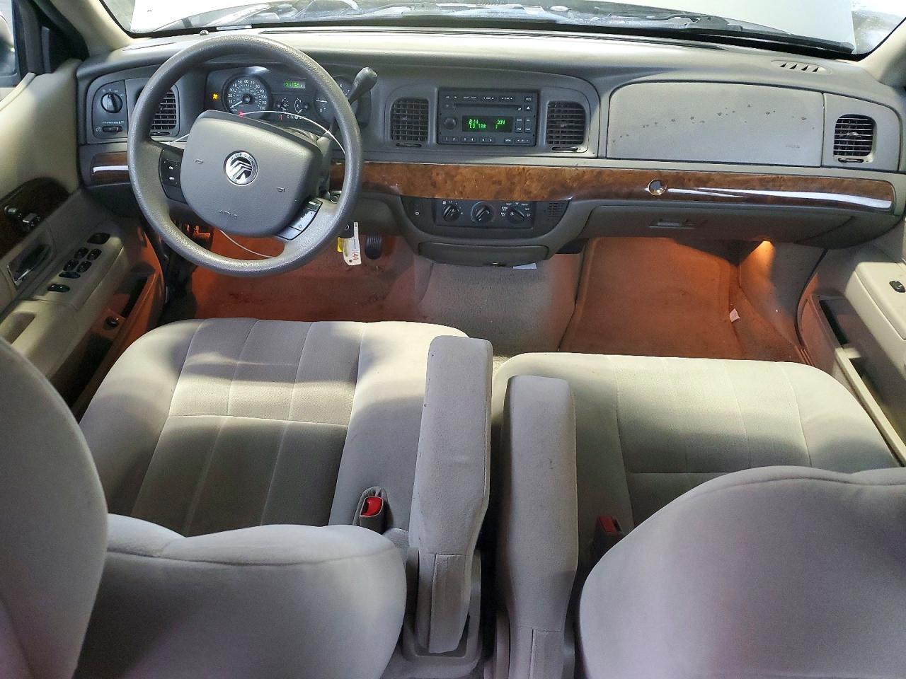 2006 Mercury Grand Marquis Gs Silver vin: 2MEFM74V56X650044