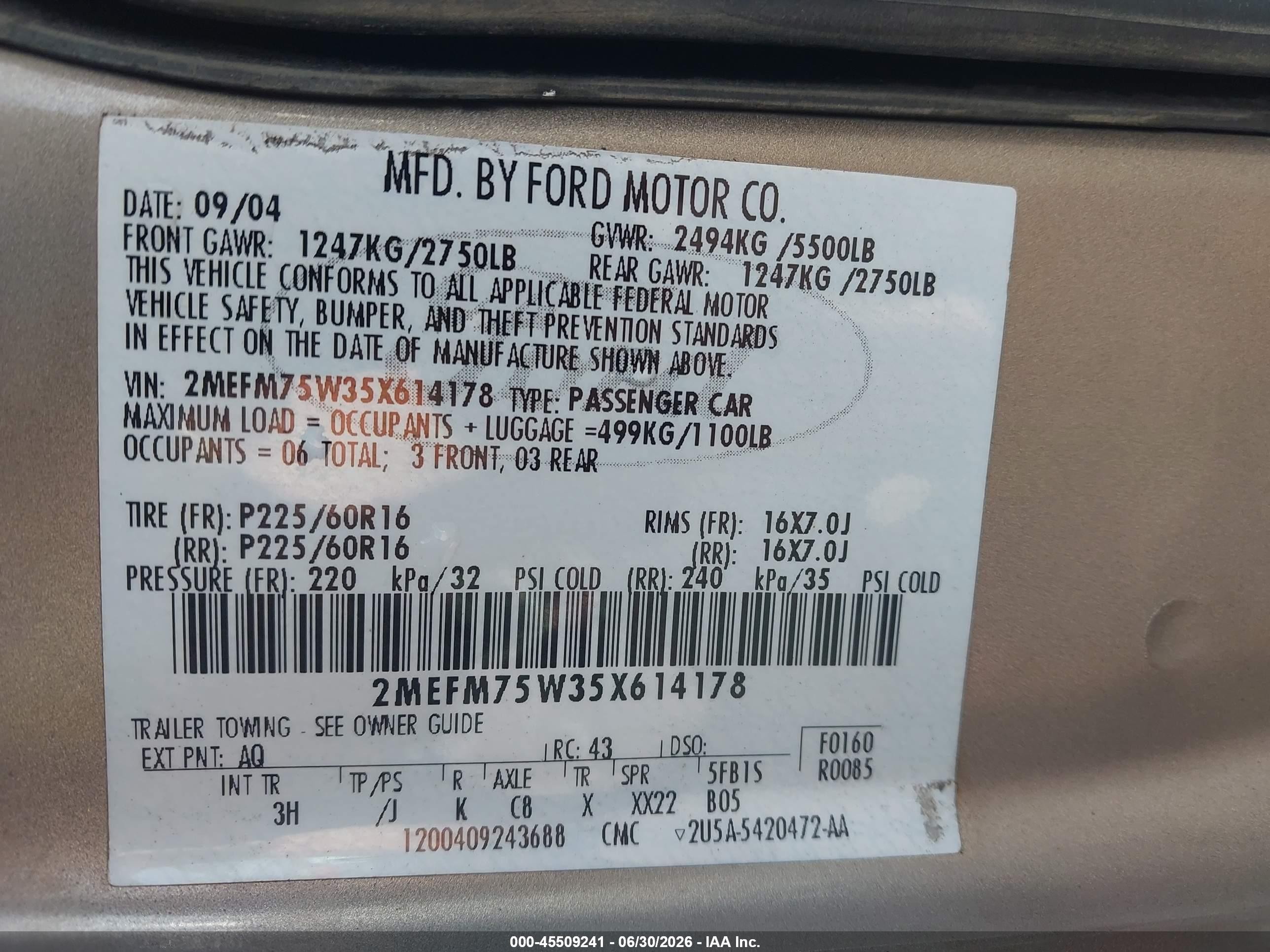 2006 Mercury Grand Marquis Gs Silver vin: 2MEFM74V66X645175