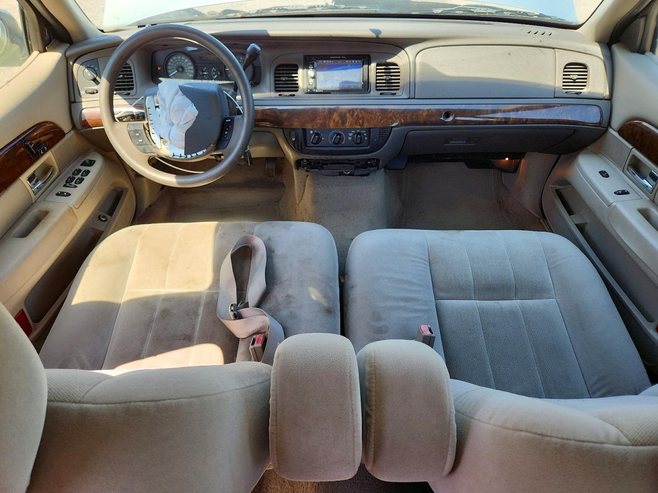 2007 Mercury Grand Marquis Gs Синий vin: 2MEFM74V67X613411