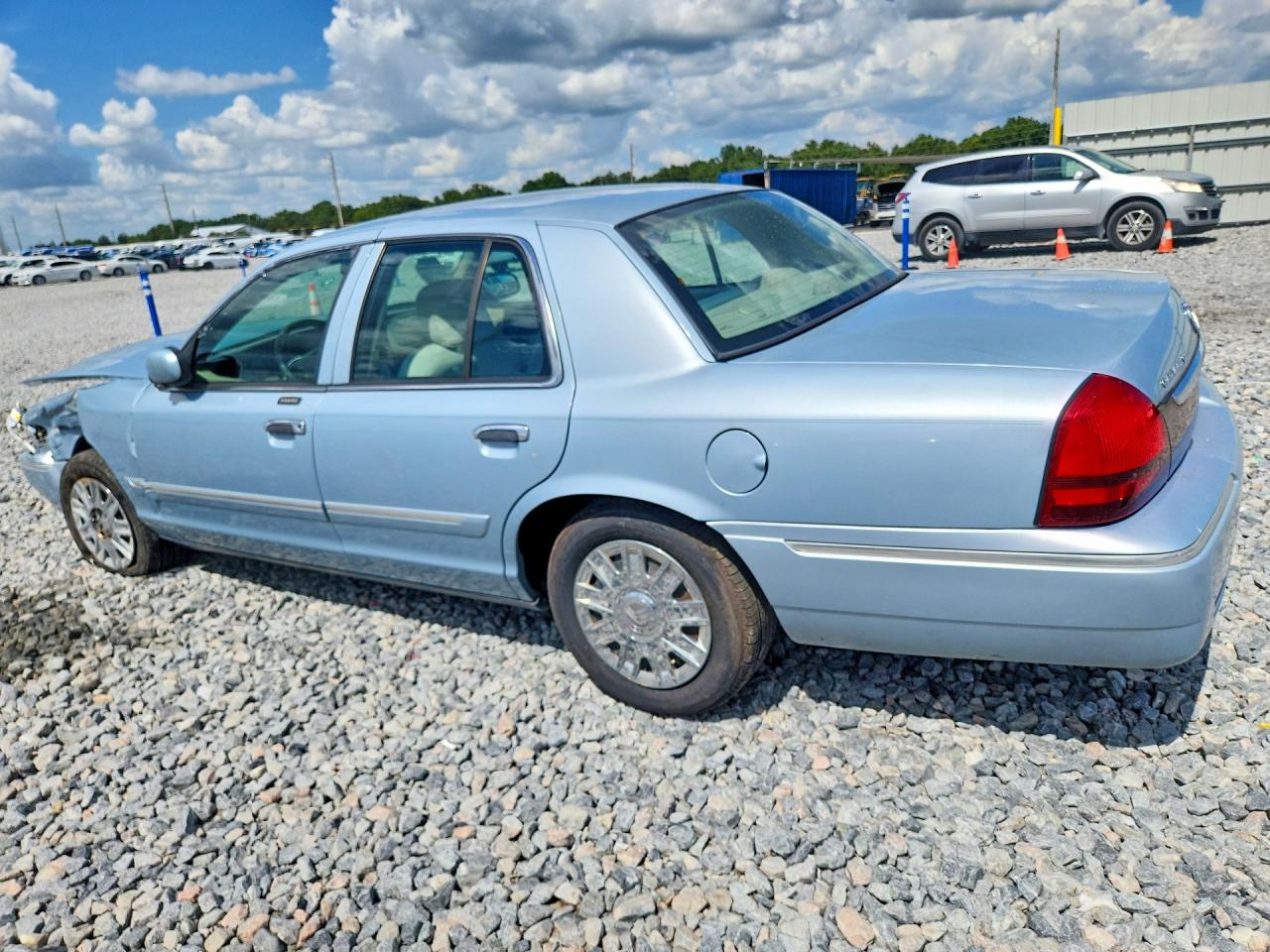 2007 Mercury Grand Marquis Gs Turquoise vin: 2MEFM74V77X634977