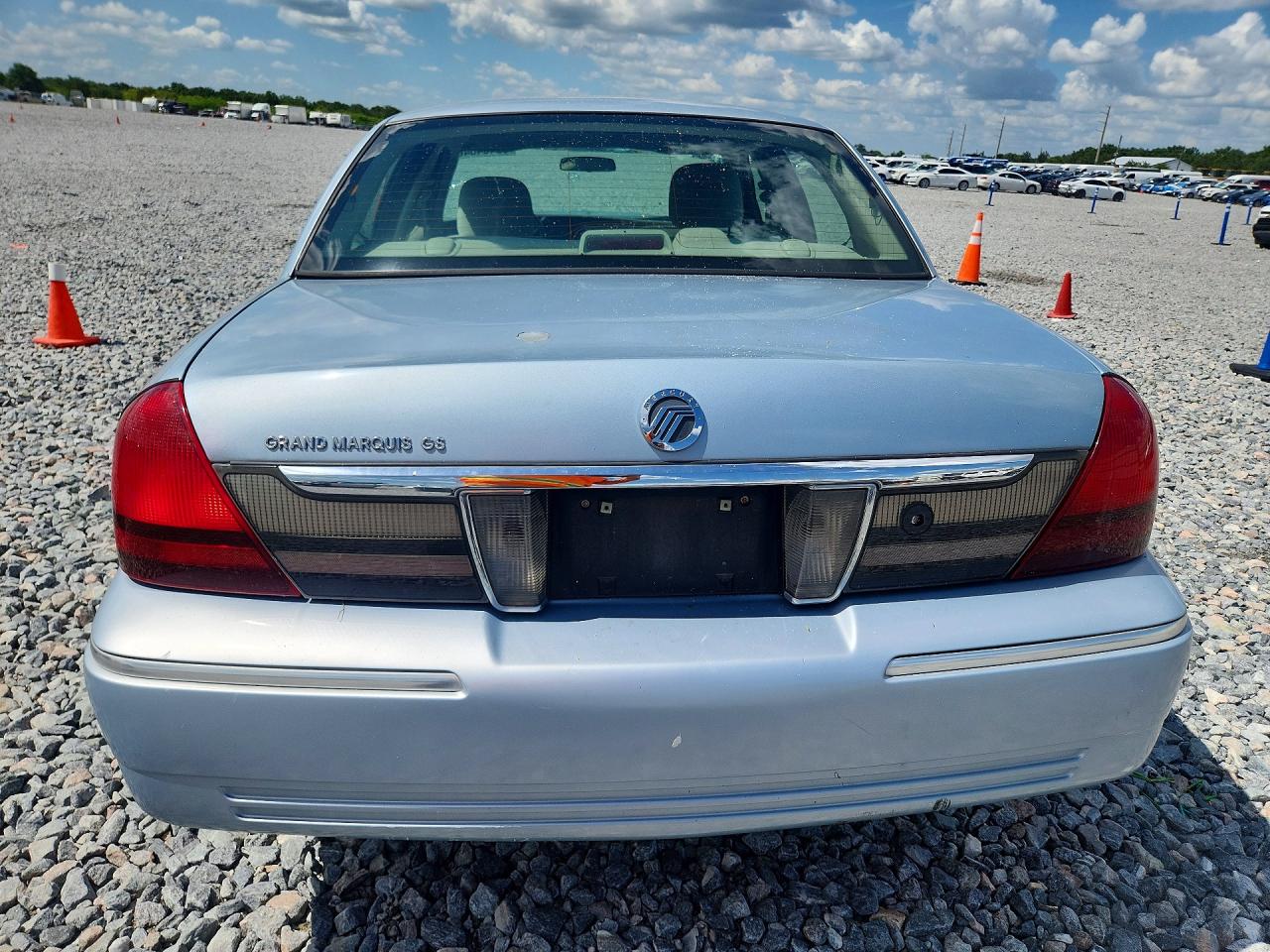 2007 Mercury Grand Marquis Gs Turquoise vin: 2MEFM74V77X634977