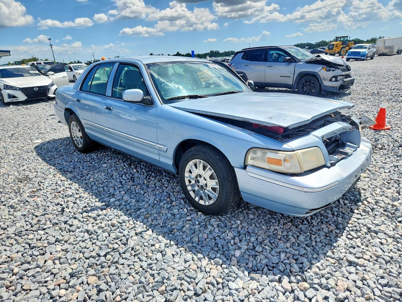 2007 Mercury Grand Marquis Gs Turquoise vin: 2MEFM74V77X634977