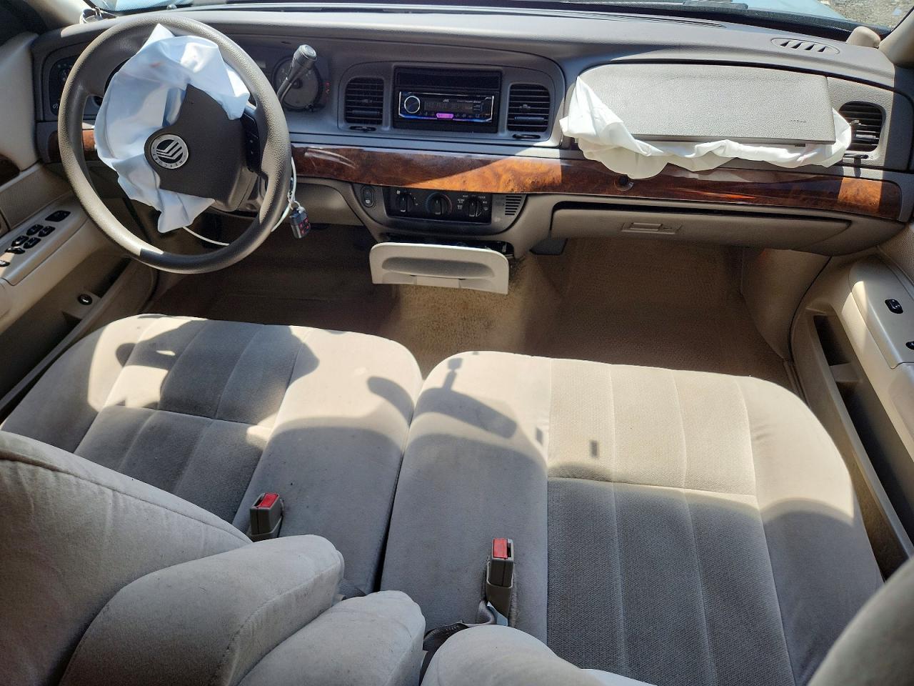 2008 Mercury Grand Marquis Gs Blue vin: 2MEFM74V78X640537