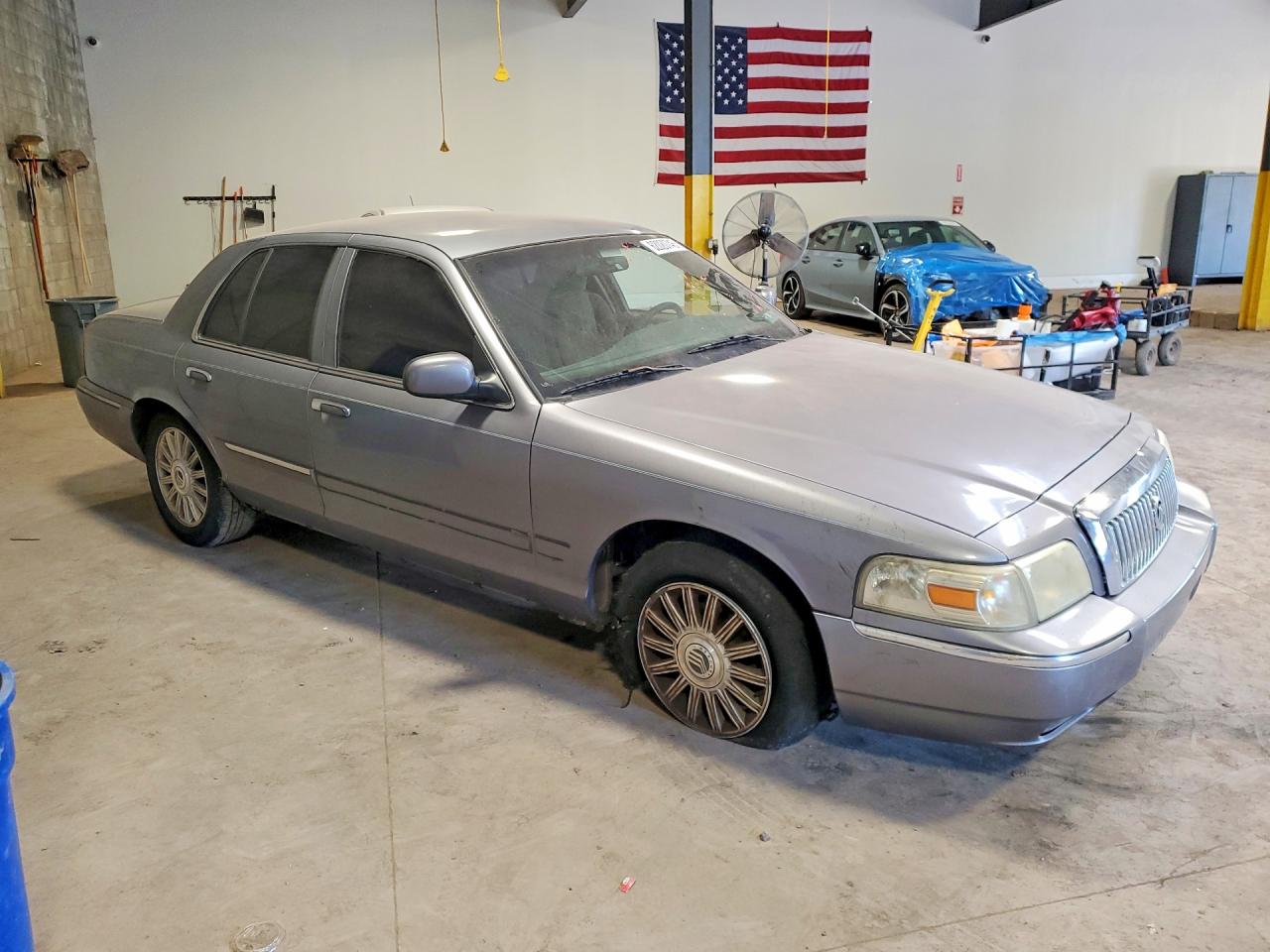 2006 Mercury Grand Marquis Gs Gray vin: 2MEFM74V86X606233