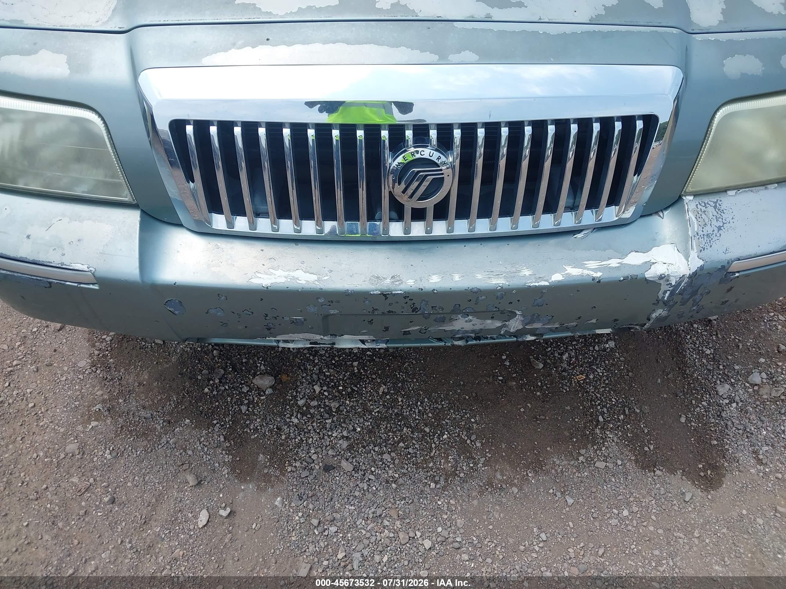 2006 Mercury Grand Marquis Gs Green vin: 2MEFM74V86X612047