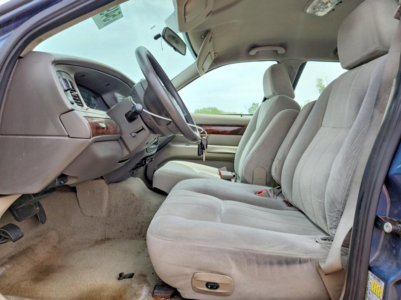 2007 Mercury Grand Marquis Gs Синий vin: 2MEFM74V87X602796