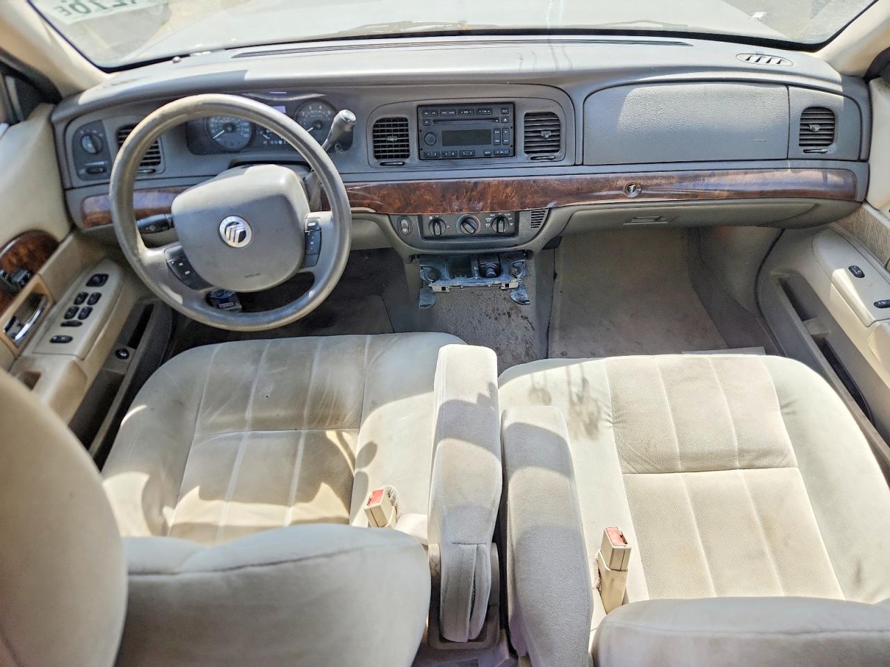 2007 Mercury Grand Marquis Gs Синий vin: 2MEFM74V97X618893