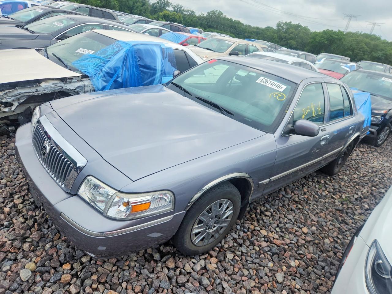 2006 Mercury Grand Marquis Gs Gray vin: 2MEFM74VX6X615290