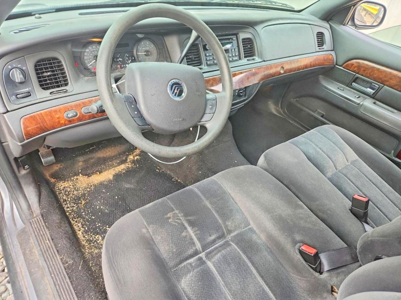 2006 Mercury Grand Marquis Gs Gray vin: 2MEFM74VX6X615290