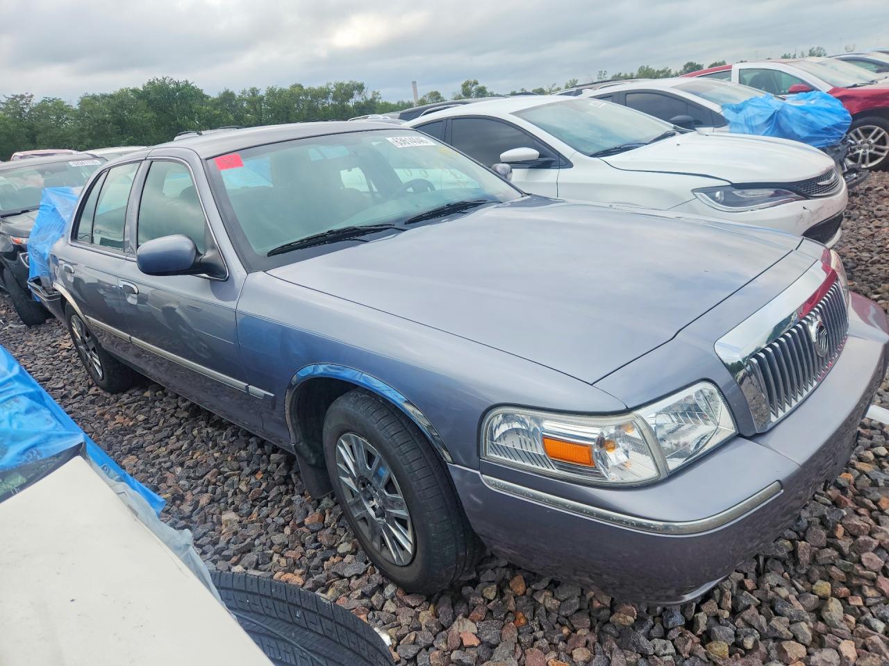 2006 Mercury Grand Marquis Gs Gray vin: 2MEFM74VX6X615290