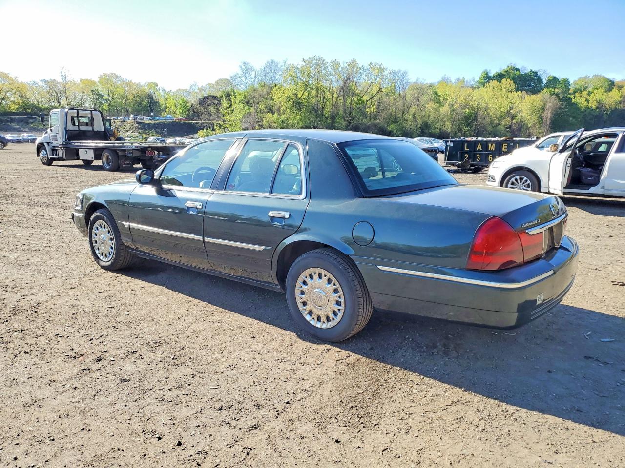 2003 Mercury Grand Marquis Gs Green vin: 2MEFM74W03X627226