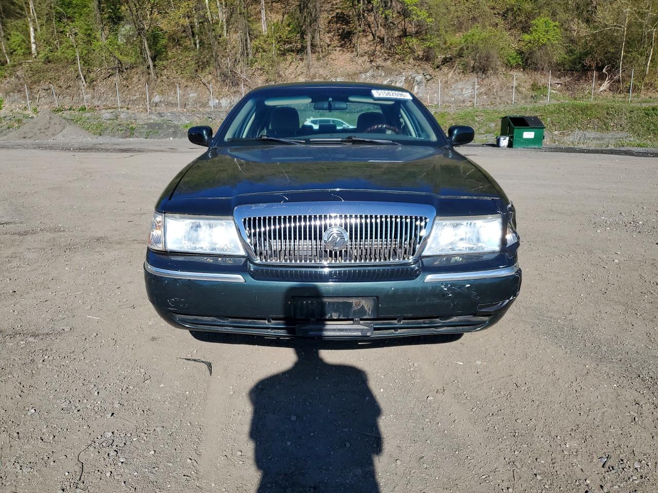 2003 Mercury Grand Marquis Gs Green vin: 2MEFM74W03X627226