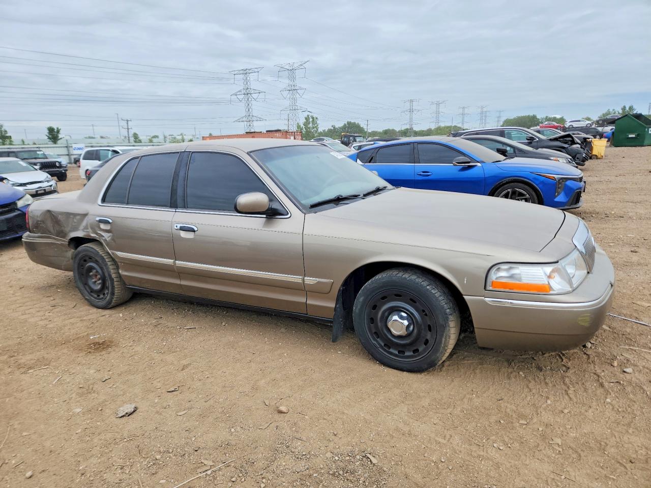 2003 Mercury Grand Marquis Gs Желто-коричневый vin: 2MEFM74W03X660663