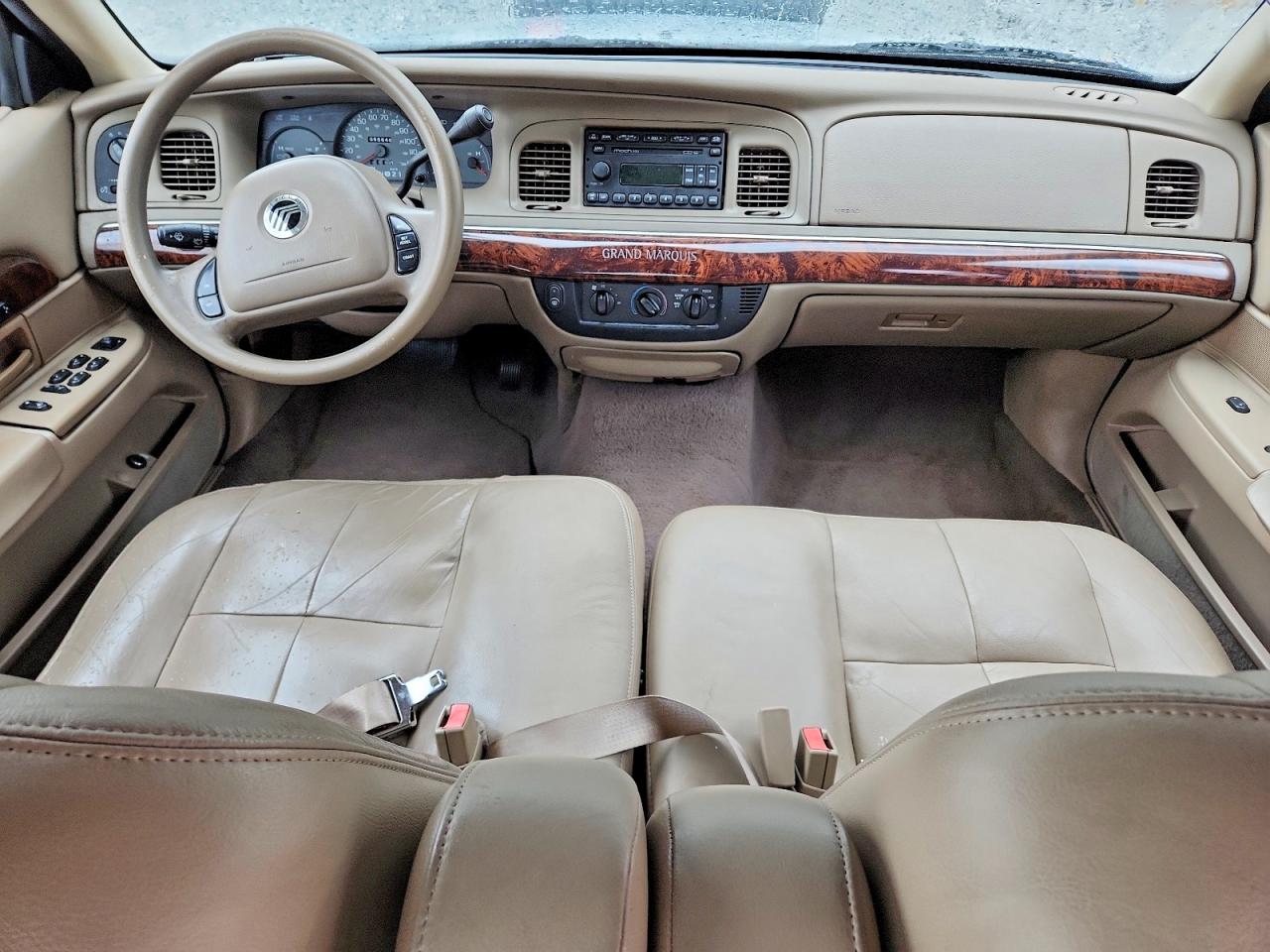 2004 Mercury Grand Marquis Gs Gold vin: 2MEFM74W04X642861
