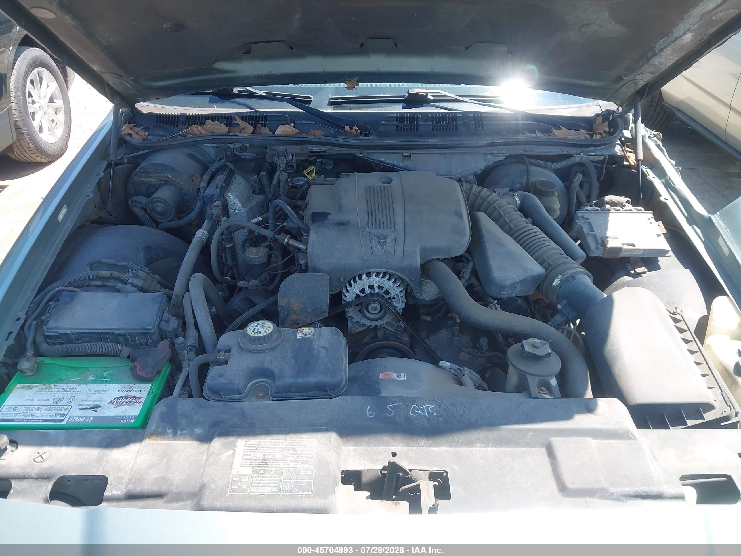 2005 Mercury Grand Marquis Gs Green vin: 2MEFM74W05X600806