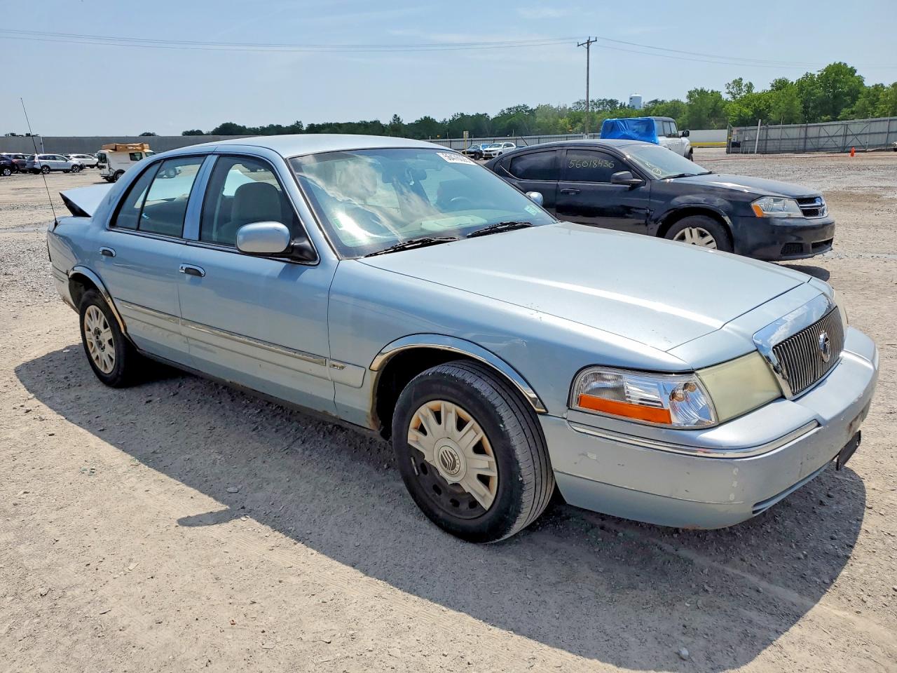 2005 Mercury Grand Marquis Gs Blue vin: 2MEFM74W05X643252
