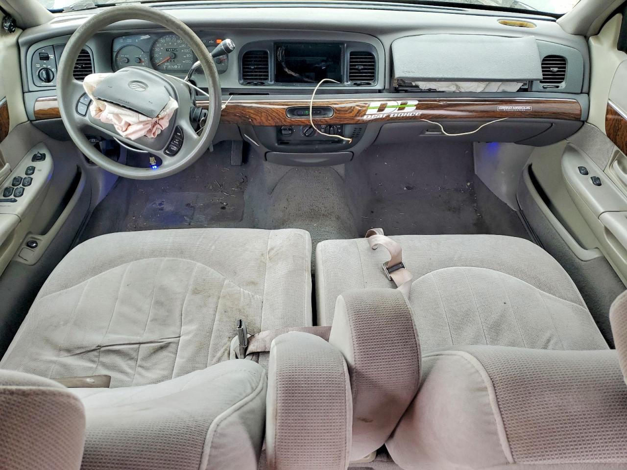 1999 Mercury Grand Marquis Gs Gray vin: 2MEFM74W0XX665495