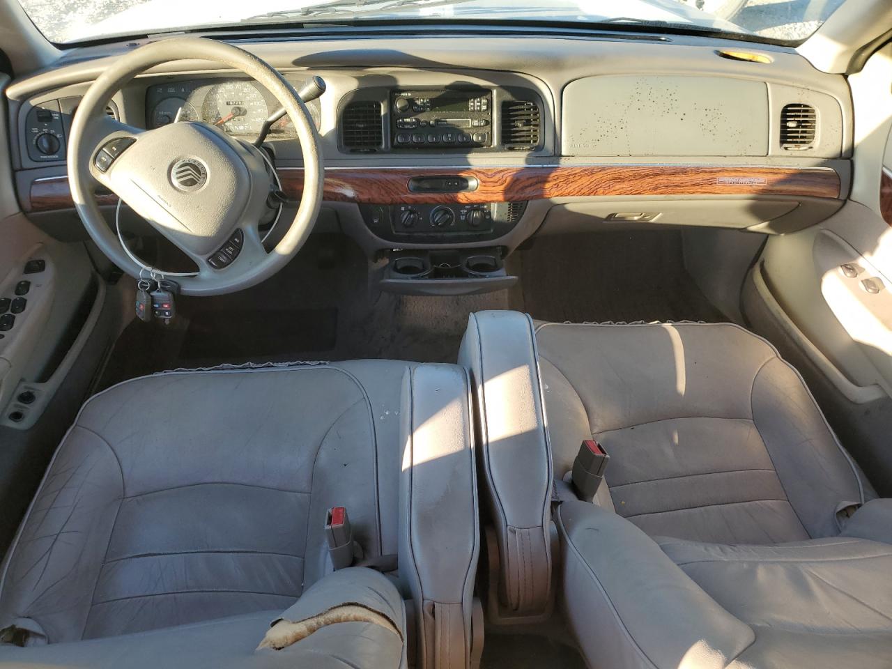 2002 Mercury Grand Marquis Gs Blue vin: 2MEFM74W12X629386