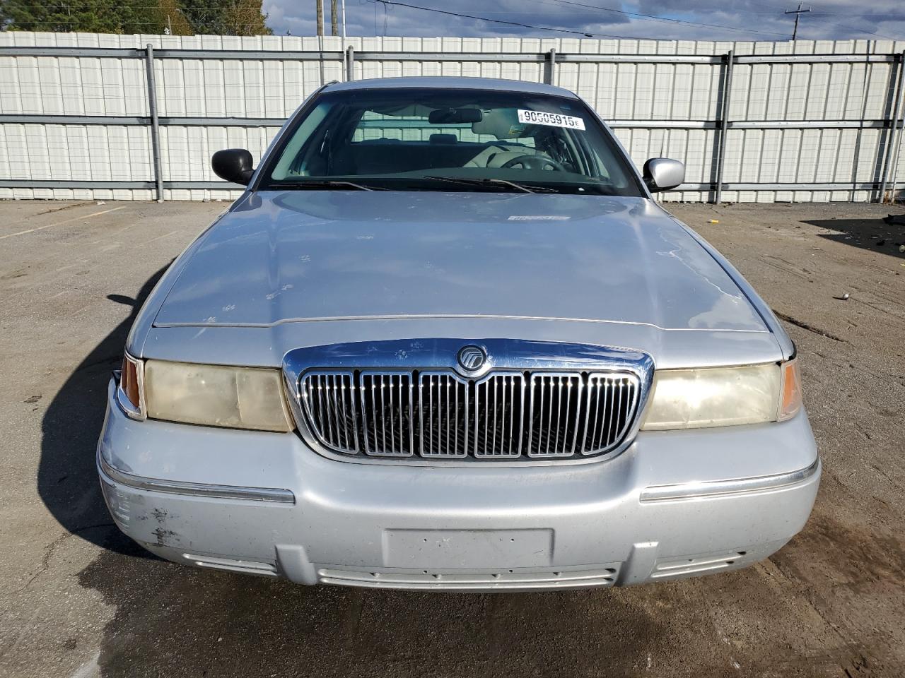 2002 Mercury Grand Marquis Gs Blue vin: 2MEFM74W12X629386