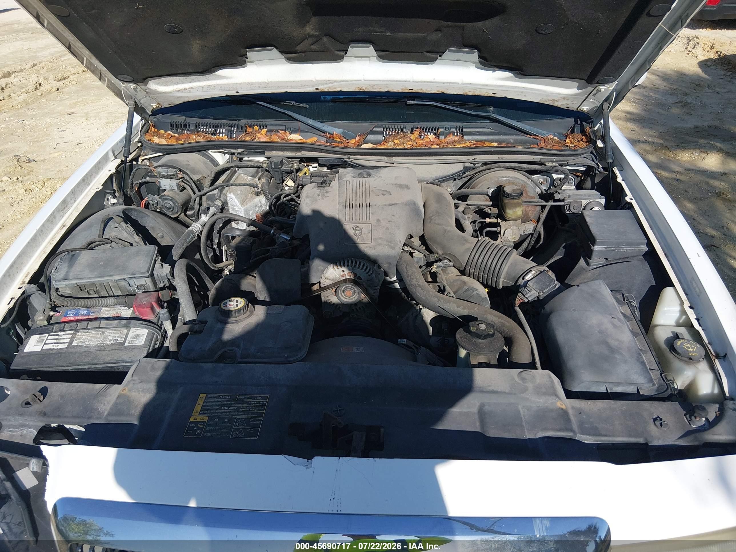 2004 Mercury Grand Marquis Gs White vin: 2MEFM74W14X617967