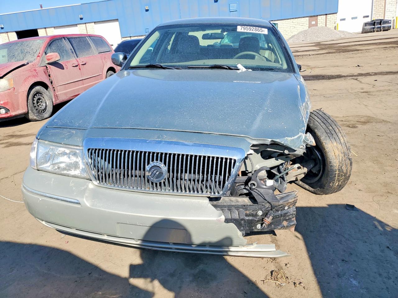 2005 Mercury Grand Marquis Gs Teal vin: 2MEFM74W15X604170