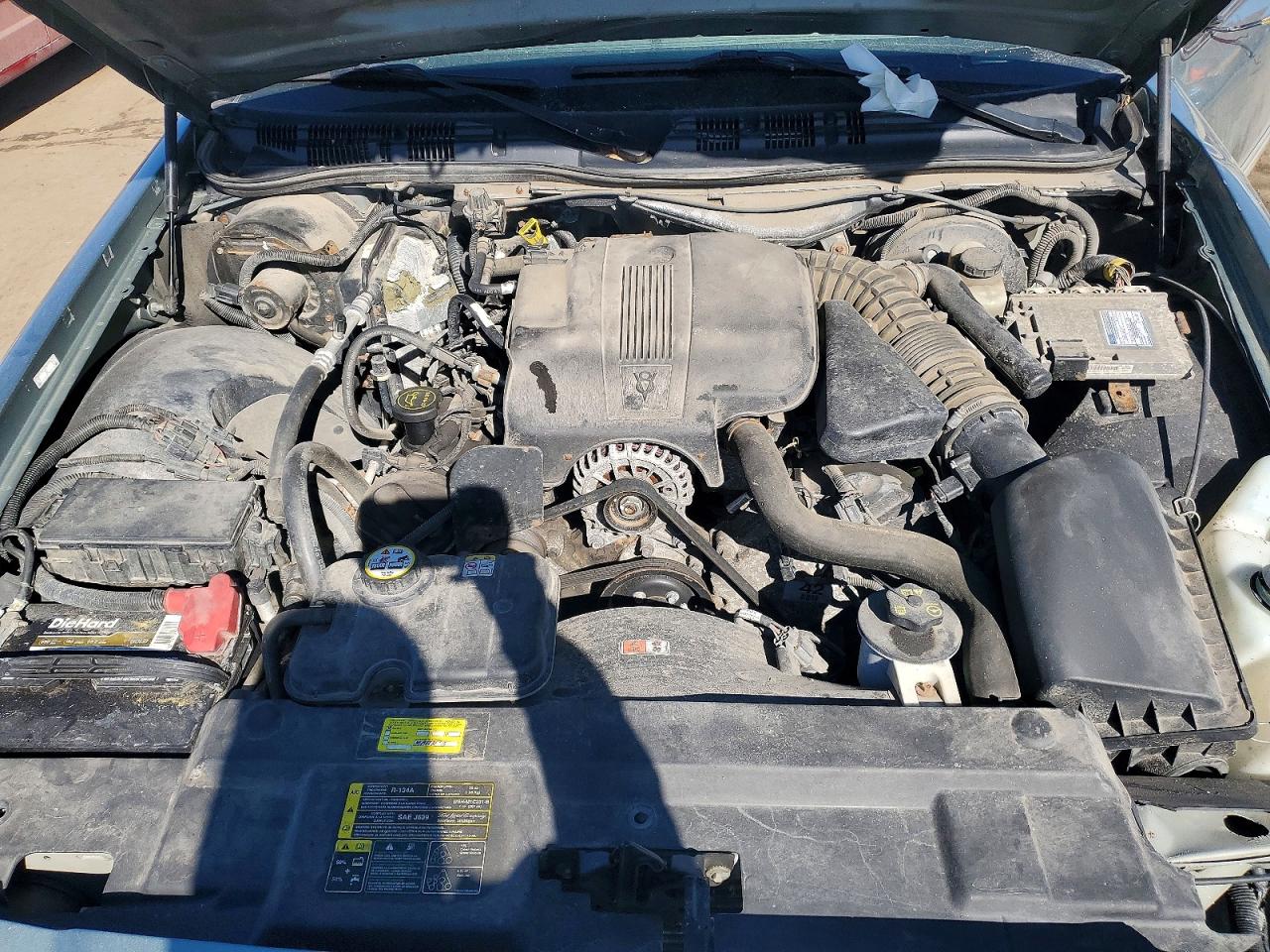 2005 Mercury Grand Marquis Gs Teal vin: 2MEFM74W15X604170
