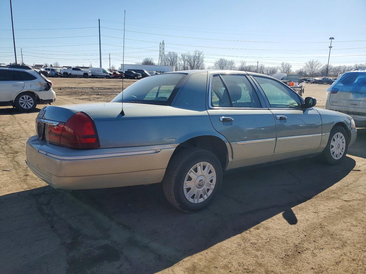 2005 Mercury Grand Marquis Gs Teal vin: 2MEFM74W15X604170