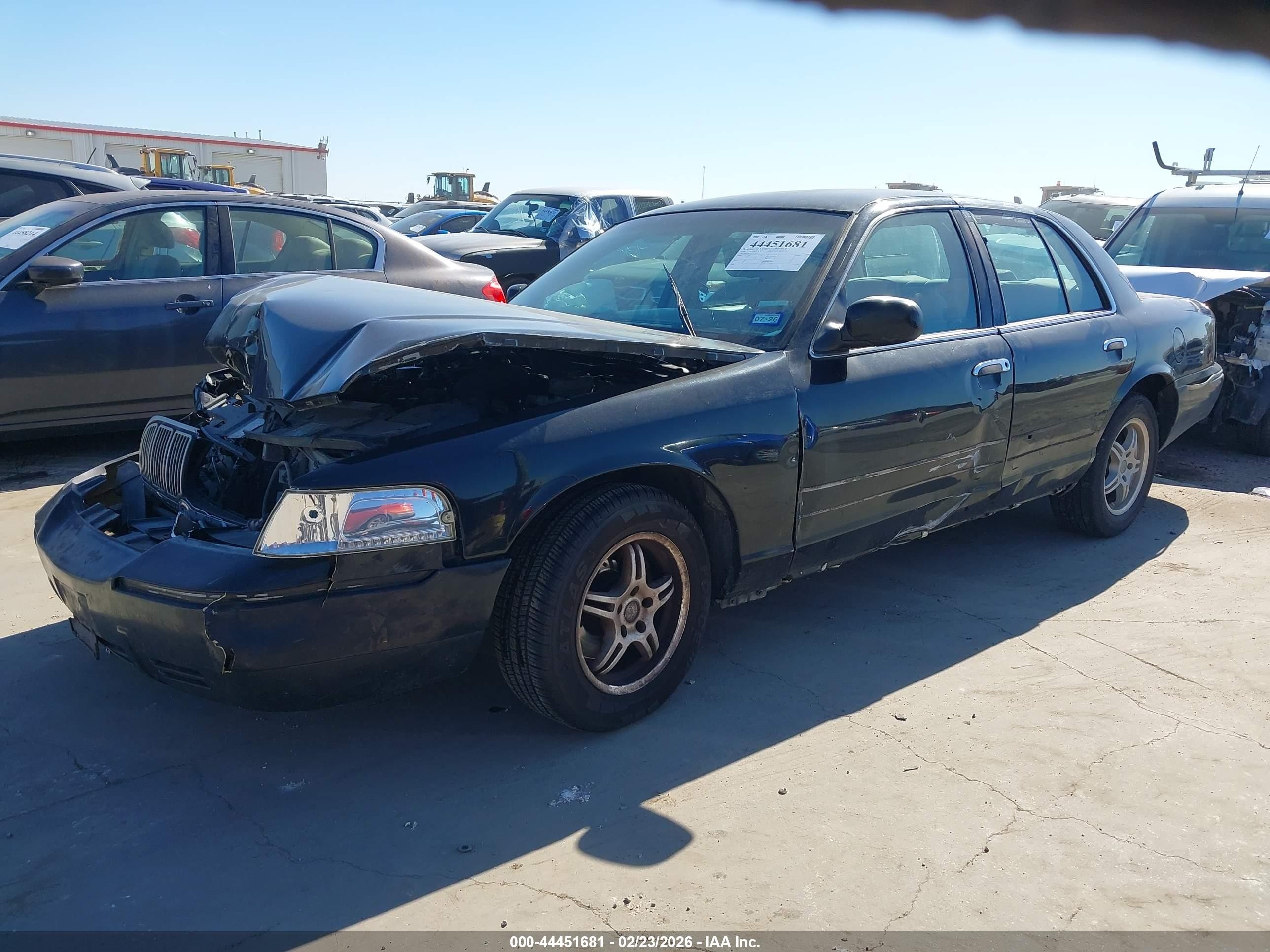 1998 Mercury Grand Marquis   Black vin: 2MEFM74W1WX648316