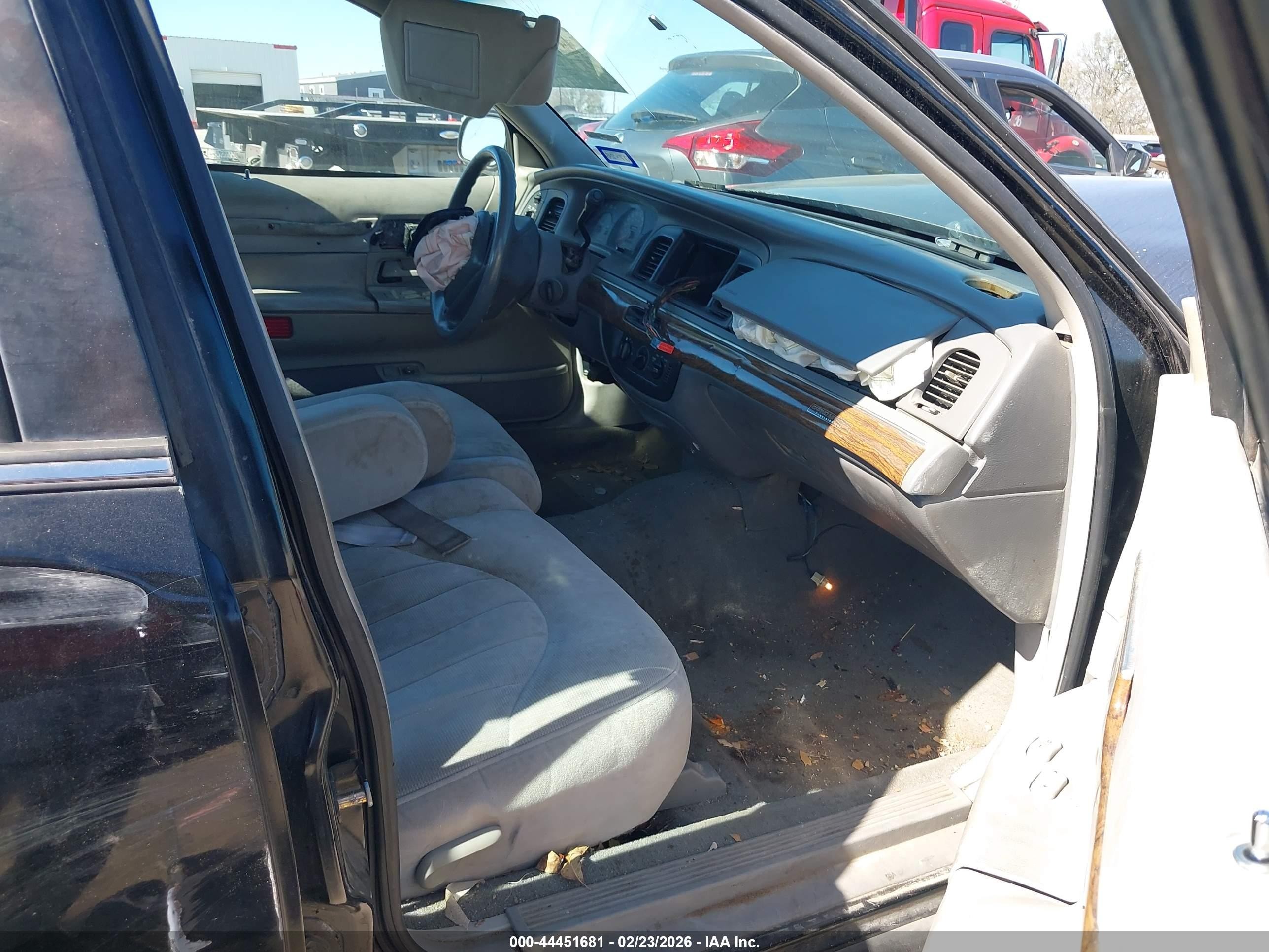 1998 Mercury Grand Marquis   Black vin: 2MEFM74W1WX648316