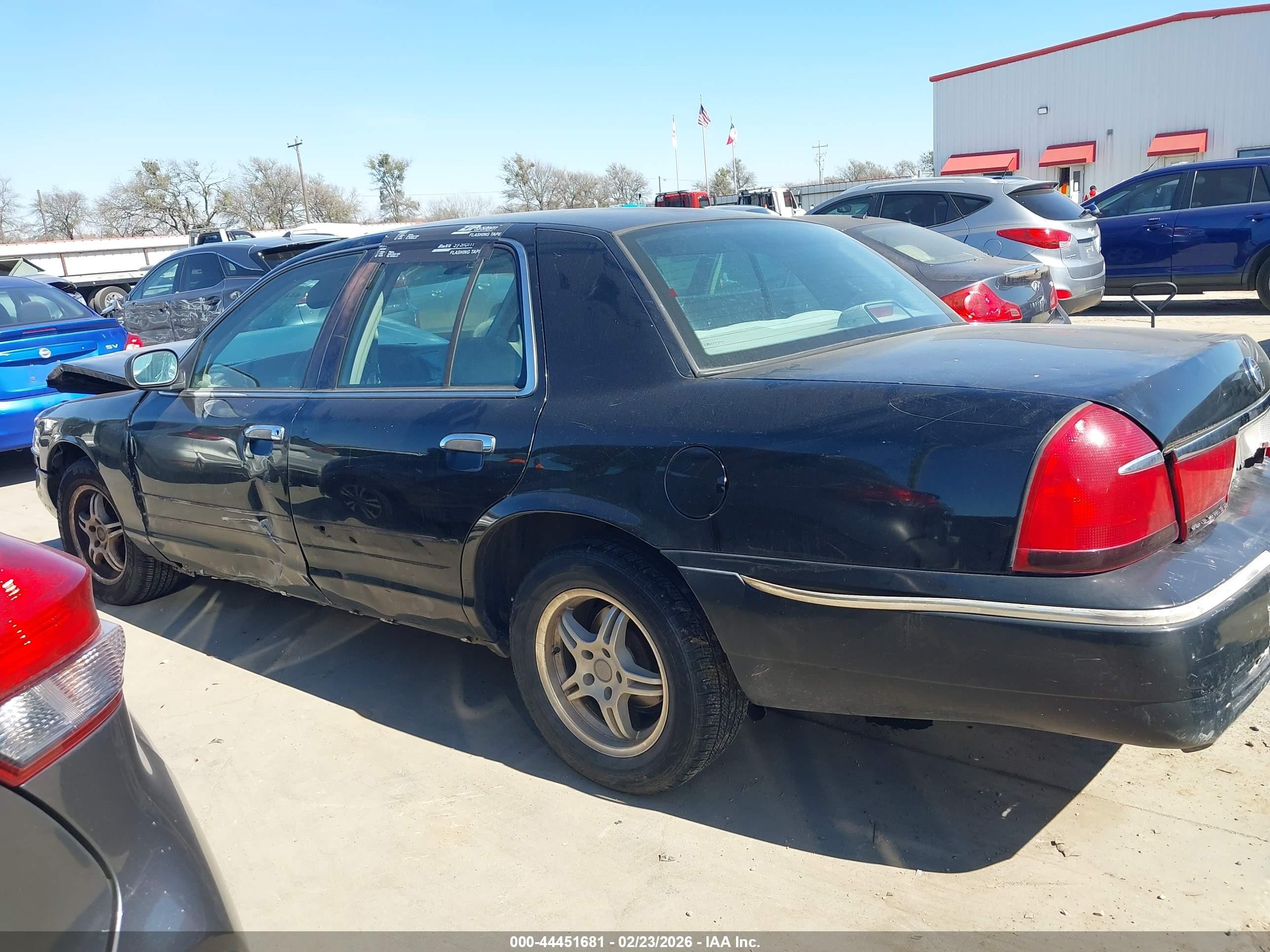 1998 Mercury Grand Marquis   Black vin: 2MEFM74W1WX648316
