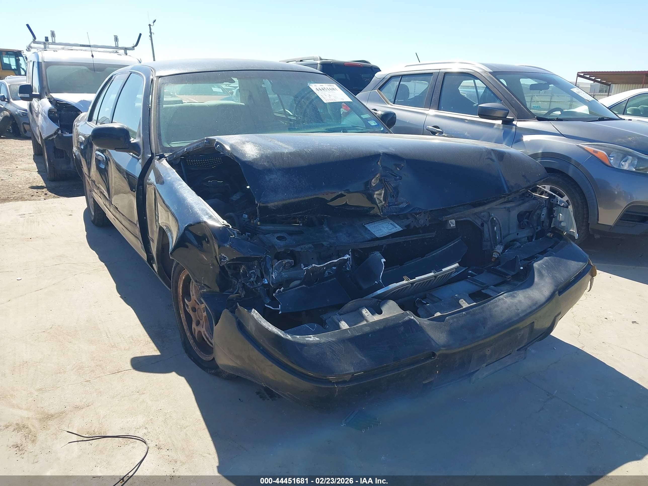 1998 Mercury Grand Marquis   Black vin: 2MEFM74W1WX648316