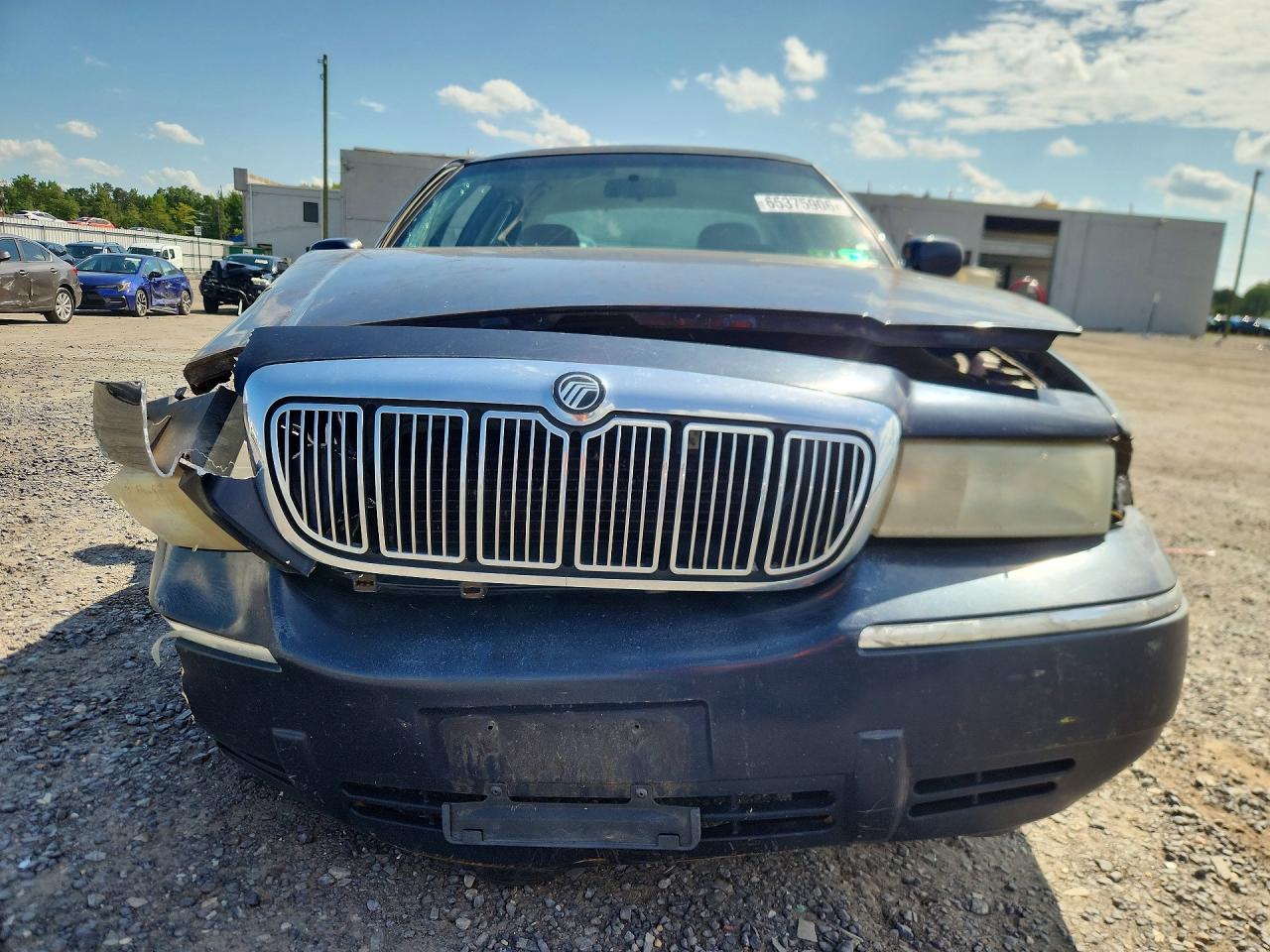 2000 Mercury Grand Marquis Gs Blue vin: 2MEFM74W1YX743039