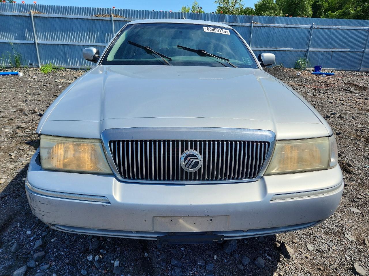 2003 Mercury Grand Marquis Gs Silver vin: 2MEFM74W23X647686