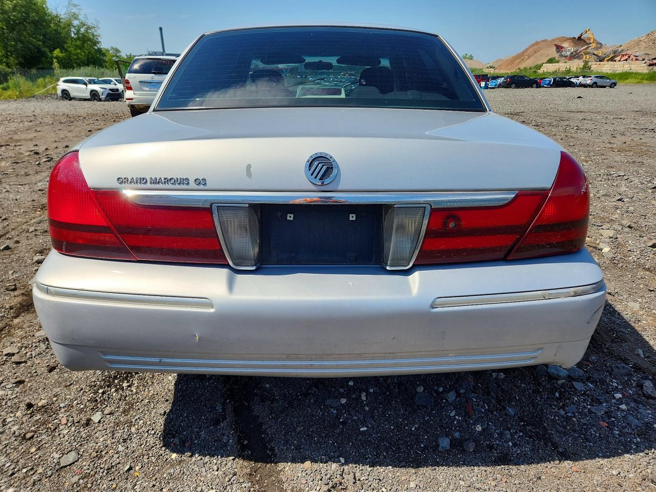 2003 Mercury Grand Marquis Gs Silver vin: 2MEFM74W23X647686