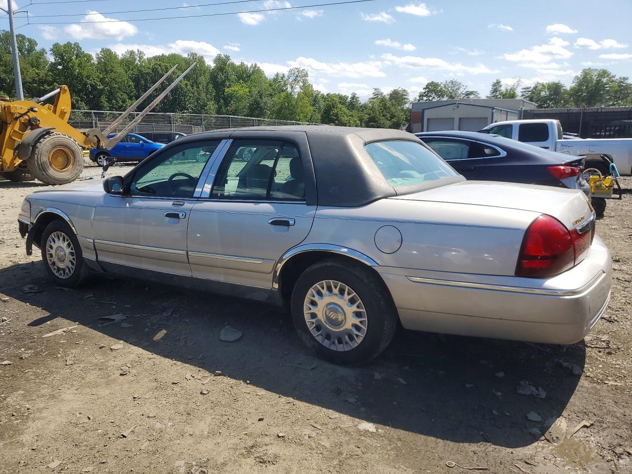 2003 Mercury Grand Marquis Gs Серебряный vin: 2MEFM74W23X686147