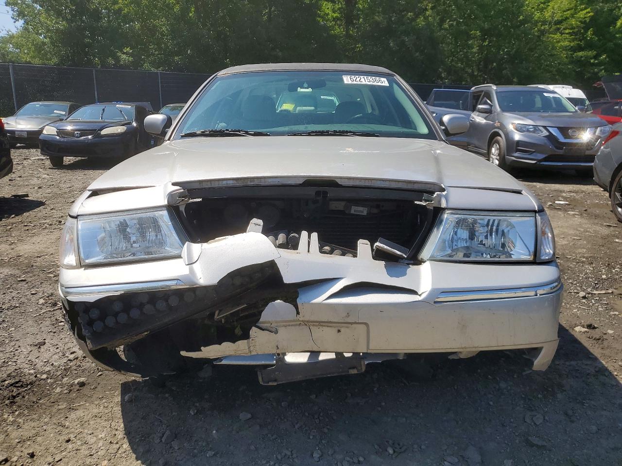 2003 Mercury Grand Marquis Gs Серебряный vin: 2MEFM74W23X686147