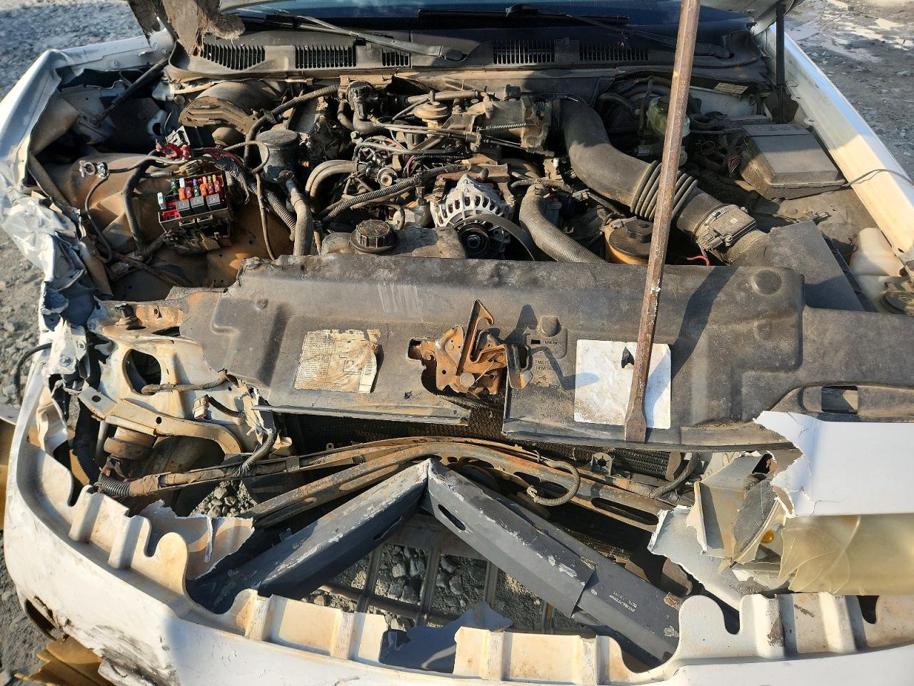 1998 Mercury Grand Marquis Gs Белый vin: 2MEFM74W2WX623246