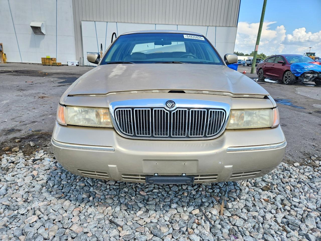 1999 Mercury Grand Marquis Gs Gold vin: 2MEFM74W2XX656636